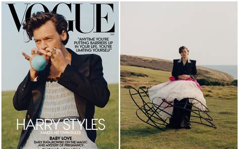 harry styles vogue 2020.